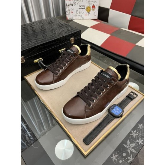 DOLCE＆GABBANA ドルチェ＆ガッバーナ 人気新作 2024SS メンズ用 カジュアルシューズ