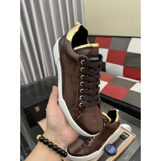 DOLCE＆GABBANA ドルチェ＆ガッバーナ 人気新作 2024SS メンズ用 カジュアルシューズ