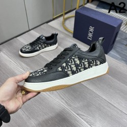 DIOR ディオール 抜群なブランドプリント 2024SS メンズ用 カジュアルシューズ