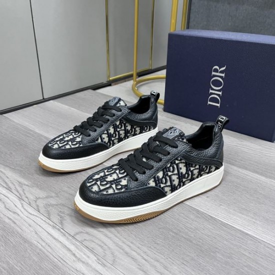 DIOR ディオール 抜群なブランドプリント 2024SS メンズ用 カジュアルシューズ DIOR ディオール 抜群なブランドプリント 2024SS メンズ用 カジュアルシューズ