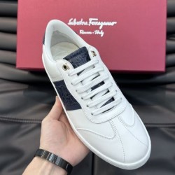FERRAGAMO サルヴァトーレ フェラガモ 新作追加 2024SS メンズ用 カジュアルシューズ