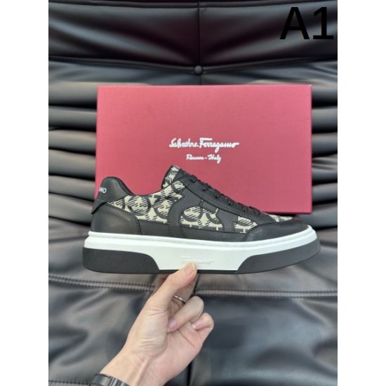 FERRAGAMO サルヴァトーレ フェラガモ 雑誌掲載 2024SS メンズ用 カジュアルシューズ FERRAGAMO サルヴァトーレ フェラガモ 雑誌掲載 2024SS メンズ用 カジュアルシューズ