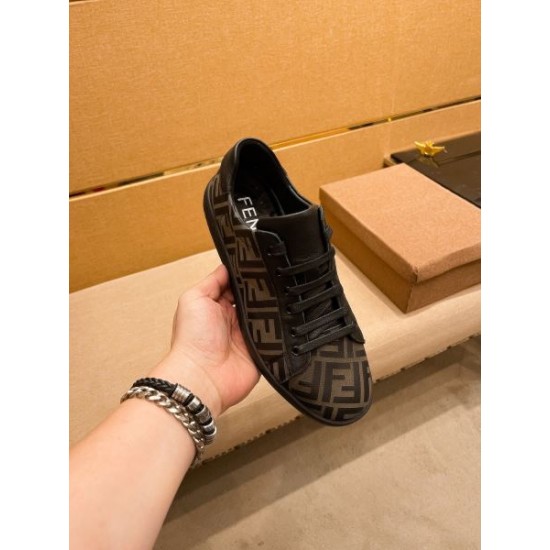 FENDI フェンデイ スタイリッシュなスタイル 2024SS メンズ用 カジュアルシューズ FENDI フェンデイ スタイリッシュなスタイル 2024SS メンズ用 カジュアルシューズ