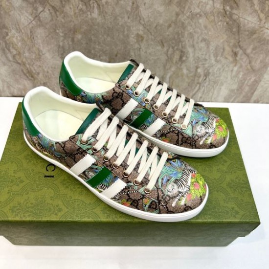 GUCCI グッチ きれいめな印象で着こなし 2024SS メンズ用 カジュアルシューズ GUCCI グッチ きれいめな印象で着こなし 2024SS メンズ用 カジュアルシューズ