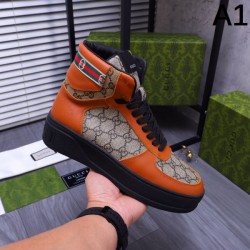 GUCCI グッチ 今すぐオシャレになれる！ 2024SS メンズ用 カジュアルシューズ 
