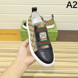 GUCCI グッチ 誰でもオシャレになれる！ 2024SS メンズ用 カジュアルシューズ 