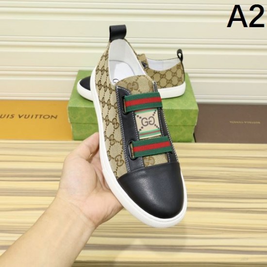 GUCCI グッチ 誰でもオシャレになれる! 2024SS メンズ用 カジュアルシューズ GUCCI グッチ 誰でもオシャレになれる! 2024SS メンズ用 カジュアルシューズ