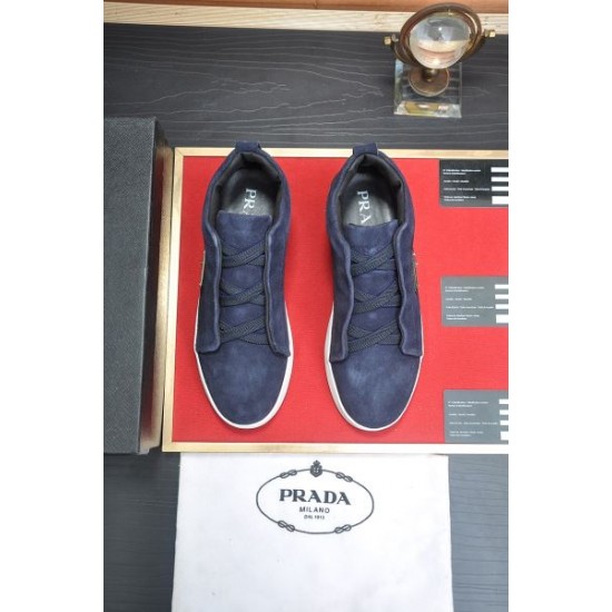 PRADA プラダ オシャレに圧倒的な人気の 2024SS メンズ用 カジュアルシューズ PRADA プラダ オシャレに圧倒的な人気の 2024SS メンズ用 カジュアルシューズ