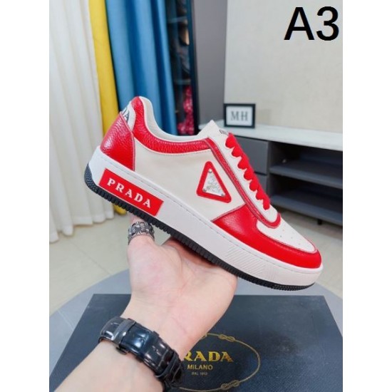 PRADA プラダ 最新シーズンがやってきた 2024SS メンズ用 カジュアルシューズ PRADA プラダ 最新シーズンがやってきた 2024SS メンズ用 カジュアルシューズ