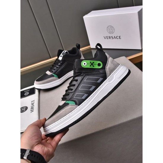VERSACE ヴェルサーチェ 発売極限状態! 2024SS メンズ用 カジュアルシューズ VERSACE ヴェルサーチェ 発売極限状態! 2024SS メンズ用 カジュアルシューズ