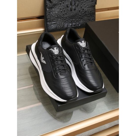 ARMANI アルマーニ 大人っぽいスタイルが完成 2024SS メンズ用 スニーカー ARMANI アルマーニ 大人っぽいスタイルが完成 2024SS メンズ用 スニーカー