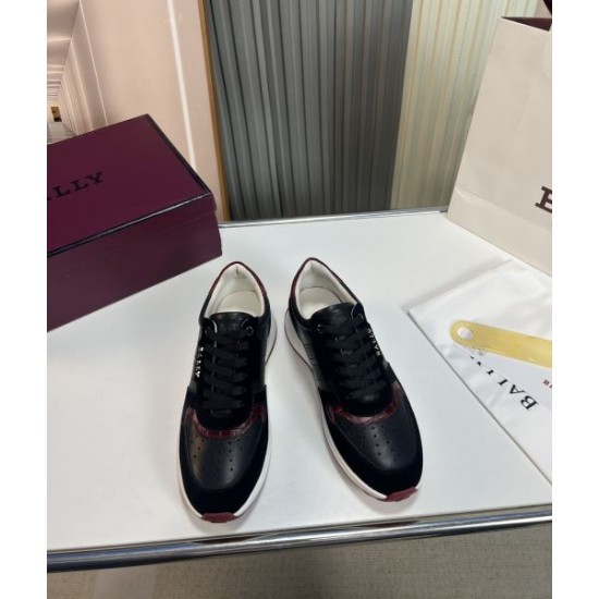 BALLY バリー 目を引くーデザインが特徴的 2024SS メンズ用 スニーカー BALLY バリー 目を引くーデザインが特徴的 2024SS メンズ用 スニーカー
