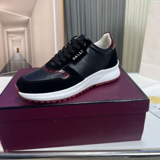 BALLY バリー 目を引くーデザインが特徴的 2024SS メンズ用 スニーカー BALLY バリー 目を引くーデザインが特徴的 2024SS メンズ用 スニーカー