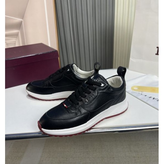 BALLY バリー キレイめな印象を与えてくれ 2024SS メンズ用 スニーカー