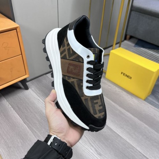 FENDI フェンデイ ファション人に必須アイテム 2024SS メンズ用 スニーカー