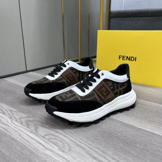 FENDI フェンデイ ファション人に必須アイテム 2024SS メンズ用 スニーカー
