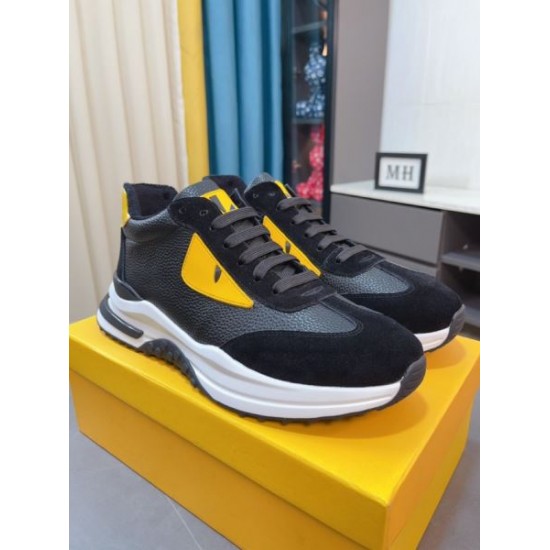 FENDI フェンデイ 最新のトレンドを感じされる 2024SS メンズ用 スニーカー FENDI フェンデイ 最新のトレンドを感じされる 2024SS メンズ用 スニーカー