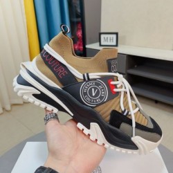 VERSACE ヴェルサーチェ お気に入りの上品 2024SS メンズ用 スニーカー