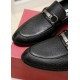 FERRAGAMO サルヴァトーレ フェラガモ 肌触りがよい 2024SS メンズ用 ビジネスシューズ FERRAGAMO サルヴァトーレ フェラガモ 肌触りがよい 2024SS メンズ用 ビジネスシューズ