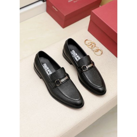 FERRAGAMO サルヴァトーレ フェラガモ 着心地が魅力 2024SS メンズ用 ビジネスシューズ FERRAGAMO サルヴァトーレ フェラガモ 着心地が魅力 2024SS メンズ用 ビジネスシューズ