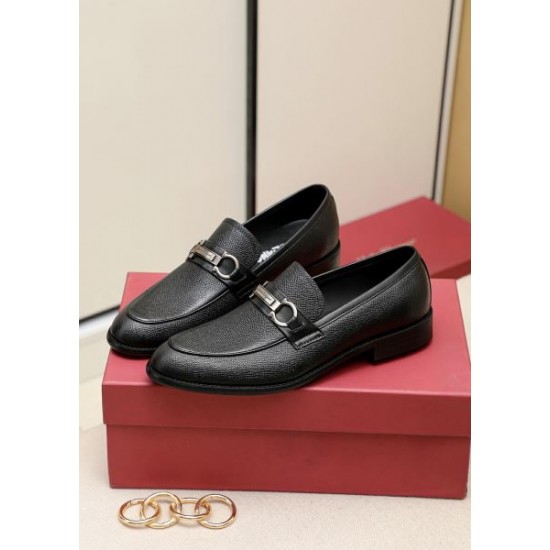 FERRAGAMO サルヴァトーレ フェラガモ 着心地が魅力 2024SS メンズ用 ビジネスシューズ FERRAGAMO サルヴァトーレ フェラガモ 着心地が魅力 2024SS メンズ用 ビジネスシューズ