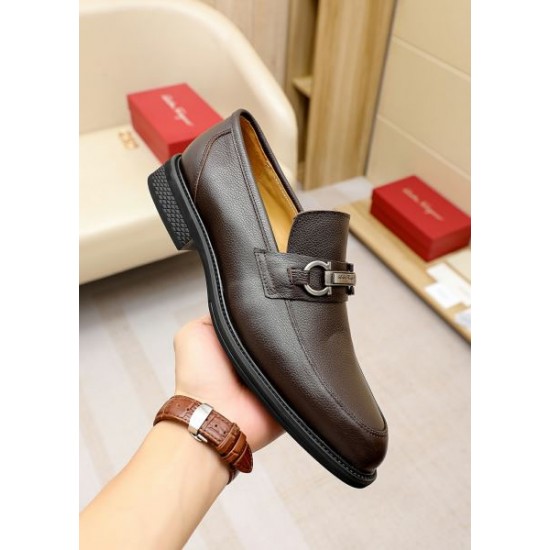 FERRAGAMO サルヴァトーレ フェラガモ 視線を集めて 2024SS メンズ用 ビジネスシューズ FERRAGAMO サルヴァトーレ フェラガモ 視線を集めて 2024SS メンズ用 ビジネスシューズ