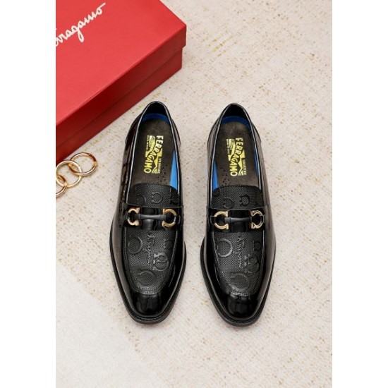 FERRAGAMO サルヴァトーレ フェラガモ 今季トレンド 2024SS メンズ用 ビジネスシューズ FERRAGAMO サルヴァトーレ フェラガモ 今季トレンド 2024SS メンズ用 ビジネスシューズ
