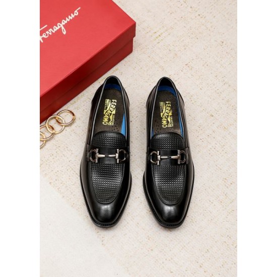 FERRAGAMO サルヴァトーレ フェラガモ 一枚でお洒落 2024SS メンズ用 ビジネスシューズ FERRAGAMO サルヴァトーレ フェラガモ 一枚でお洒落 2024SS メンズ用 ビジネスシューズ