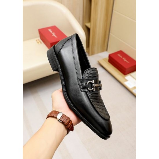 FERRAGAMO サルヴァトーレ フェラガモ 一枚でお洒落 2024SS メンズ用 ビジネスシューズ FERRAGAMO サルヴァトーレ フェラガモ 一枚でお洒落 2024SS メンズ用 ビジネスシューズ