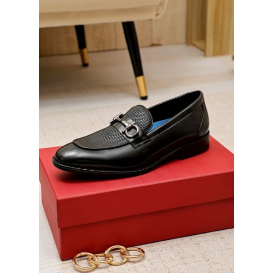 FERRAGAMO サルヴァトーレ フェラガモ 一枚でお洒落 2024SS メンズ用 ビジネスシューズ FERRAGAMO サルヴァトーレ フェラガモ 一枚でお洒落 2024SS メンズ用 ビジネスシューズ