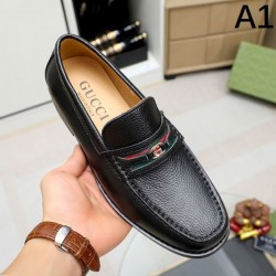 最短1週間 日本未発売 GUCCI グッチ 2024SS メンズ用 ビジネスシューズ