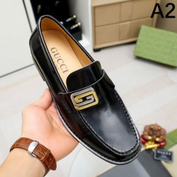 先着順早い者勝ち限定 GUCCI グッチ 2024SS メンズ用 ビジネスシューズ