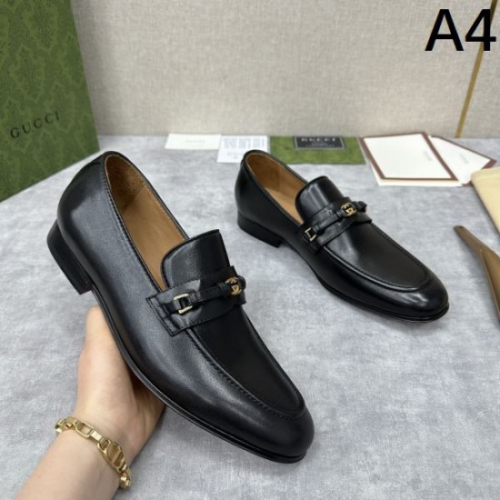 好感度が高いアイテム GUCCI グッチ 2024SS メンズ用 ビジネスシューズ