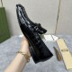 好感度が高いアイテム GUCCI グッチ 2024SS メンズ用 ビジネスシューズ