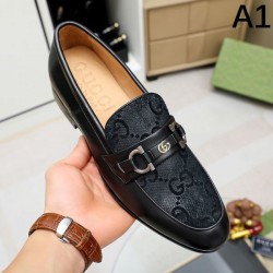 おしゃれの幅が広がり GUCCI グッチ 2024SS メンズ用 ビジネスシューズ