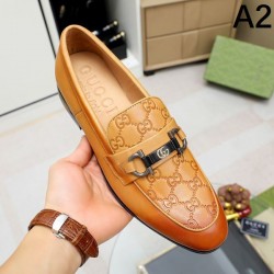 おしゃれの幅が広がり GUCCI グッチ 2024SS メンズ用 ビジネスシューズ