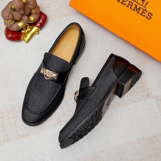 HERMES エルメス 素敵なコーデは大注目 2024SS メンズ用 ビジネスシューズ HERMES エルメス 素敵なコーデは大注目 2024SS メンズ用 ビジネスシューズ
