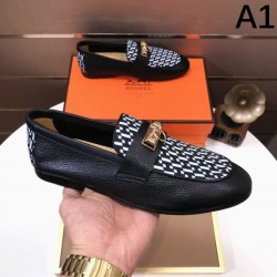 HERMES エルメス おしゃれに着こなせる 2024SS メンズ用 ビジネスシューズ