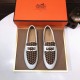HERMES エルメス おしゃれに着こなせる 2024SS メンズ用 ビジネスシューズ