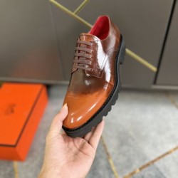 HERMES エルメス カジュアルに着こなし 2024SS メンズ用 ビジネスシューズ
