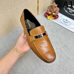 PRADA プラダ 今すぐ買えちゃう！新着 2024SS メンズ用 ビジネスシューズ