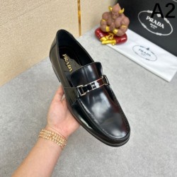 PRADA プラダ 今すぐ買えちゃう！新着 2024SS メンズ用 ビジネスシューズ