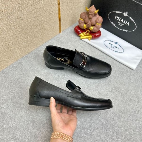 PRADA プラダ 今すぐ買えちゃう!新着 2024SS メンズ用 ビジネスシューズ PRADA プラダ 今すぐ買えちゃう!新着 2024SS メンズ用 ビジネスシューズ
