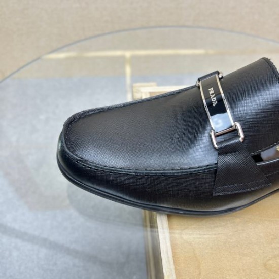 PRADA プラダ 今すぐ買えちゃう!新着 2024SS メンズ用 ビジネスシューズ PRADA プラダ 今すぐ買えちゃう!新着 2024SS メンズ用 ビジネスシューズ