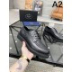 PRADA プラダ 今や定番アイテム好評品 2024SS メンズ用 ビジネスシューズ PRADA プラダ 今や定番アイテム好評品 2024SS メンズ用 ビジネスシューズ