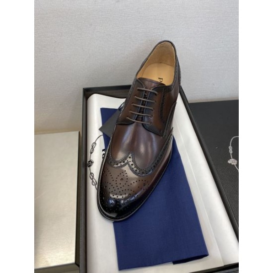PRADA プラダ 今期新作人気の美ライン 2024SS メンズ用 ビジネスシューズ PRADA プラダ 今期新作人気の美ライン 2024SS メンズ用 ビジネスシューズ