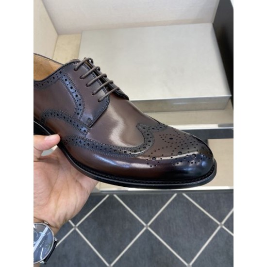 PRADA プラダ 今期新作人気の美ライン 2024SS メンズ用 ビジネスシューズ PRADA プラダ 今期新作人気の美ライン 2024SS メンズ用 ビジネスシューズ
