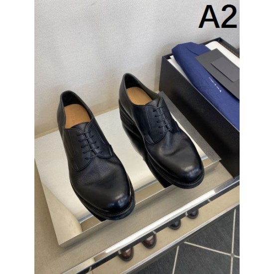 PRADA プラダ 人気が続行限定アイテム 2024SS メンズ用 ビジネスシューズ PRADA プラダ 人気が続行限定アイテム 2024SS メンズ用 ビジネスシューズ