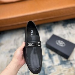 PRADA プラダ 引き続き人気のアイテム 2024SS メンズ用 ビジネスシューズ
