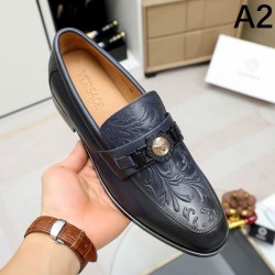 VERSACE ヴェルサーチェ 人気商品再入荷 2024SS メンズ用 ビジネスシューズ
